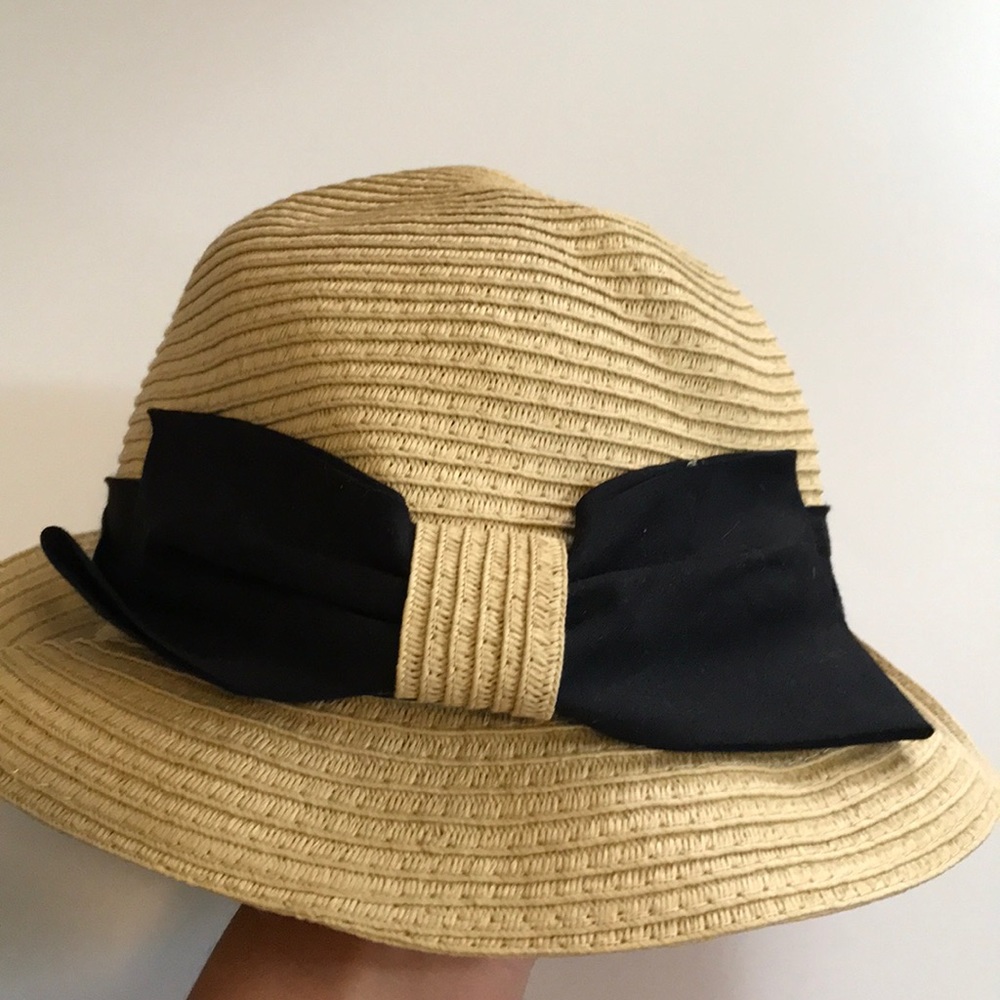 🌻Cute hat with bow for girls age 4-7